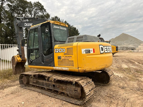 Excavadora J Deere 120 D 13 Tns Año 2010
