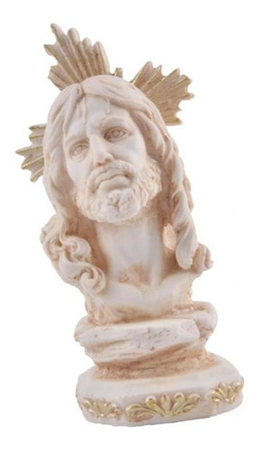 Escultura De Busto De Jesús Creativo Hecho Con Base,