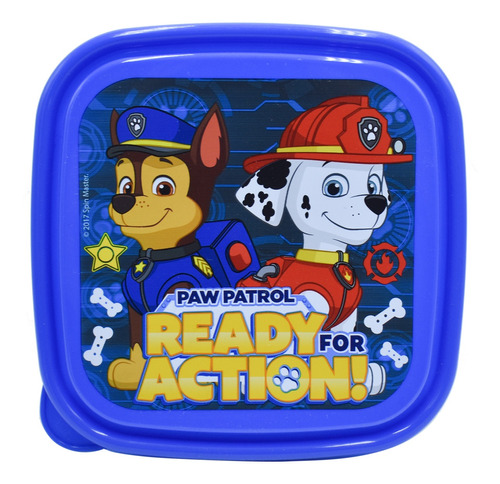 Sandwichera Lonchera Paw Patrol Contenedor Lunchbox Plastico