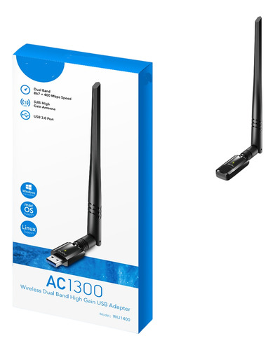 Adaptador Wifi Doble Banda Cudy Wu1400