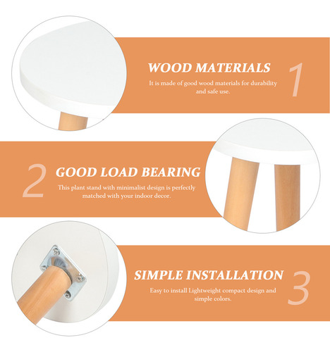 Macetas Para Plantas Con Base De Madera Para Interiores