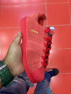 Adidas Superstar Rayas Rojas Azul | MercadoLibre 📦