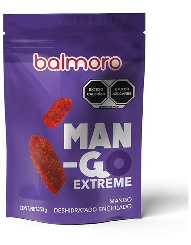 Mango Deshidratado Enchilado Extreme 250gr Balmoro Kosher