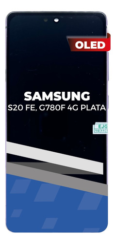 Lcd Para Samsung S20 Fe , G780f 4g Plata Oled