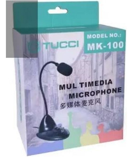Micrófono Multimedia De Escritorio Para Pc Laptop Tucci