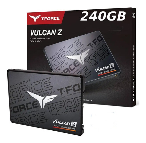 Ssd 240gb Gaming Sata 2.5 Para Pc O Laptop T-force Vulcan Z