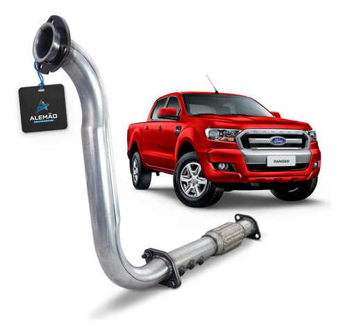 Escapamento Don Piper Ranger 2.2 2017 Ate 2021 Diesel Dpf