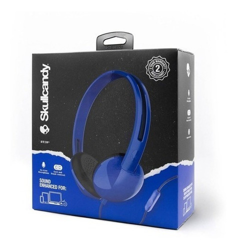 Audífonos Auriculares Marca Skullcandy Stim Azul