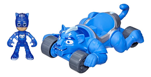 Pj Masks Animal Power Catboy Animal Rider Toy Car, Con Figur