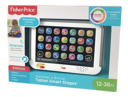 Imagem 7 de 8 de Fisher-price Aprender E Brincar Tablet De Aprendizagem Glm98