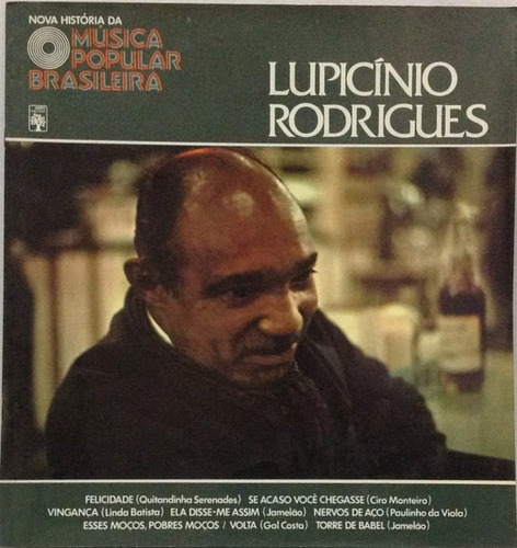 Lp - Nova História Da Mpb Lupicínio Rodrigues Ed. Abril 1977 (Usado)