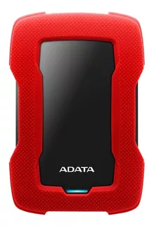 Disco duro externo Adata AHD330-2TU31 2TB rojo