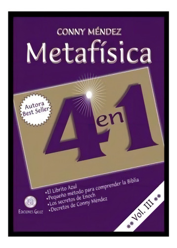 Metafísica 4 En 1 Volumen Iii Conny Mendez