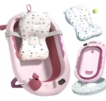 Comprar Bañeras Tina Portatiles Plegables Para Bebes Recien Nacidos Color Celeste