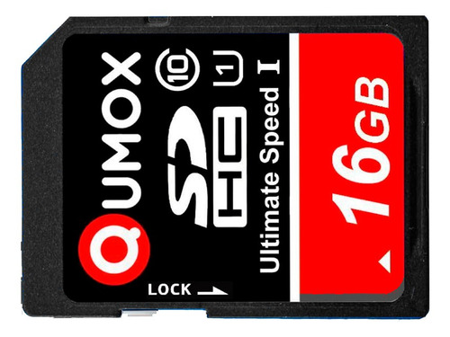 Cartão De Memória Sdhc 16gb Qumox 2un