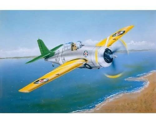 Modelismo Figuras Trumpeter 1/32 F4f3 Wildcat Early Version