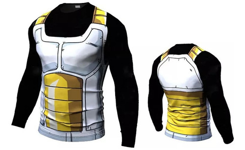 Nueva Playera Deportiva Ajustada Dragon Ball Vegeta