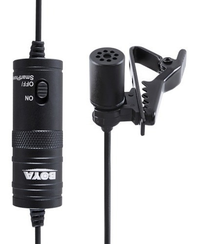 Imagen 2 de 3 de Microfono Boya M1 Corbatero Pc Celular Smartphone Video Dsl