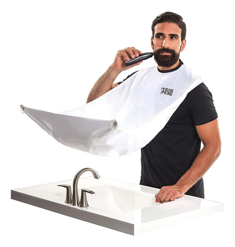 Set De Afeitado Beard King Para Hombre, Con Forma De Babero,
