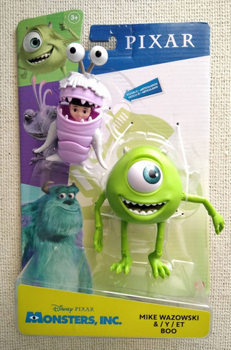 Monster Inc Disney Pixar Mike Wazowski Y Boo (Usado)