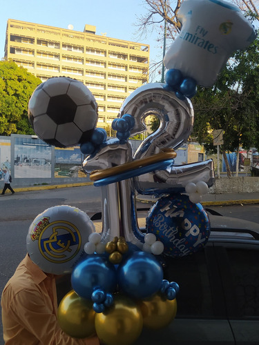 Imagen 9 de 10 de Arreglos Con Globos Para Cumpleaños Aniversario Bouquet