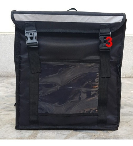 Imagen 4 de 10 de Mochila Termica De Reparto Delivery - Caja/maleta Para Moto