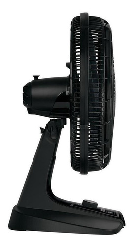 Ventilador de mesa Arno VU40 preto com 6 pás, 40cm de diâmetro 127V