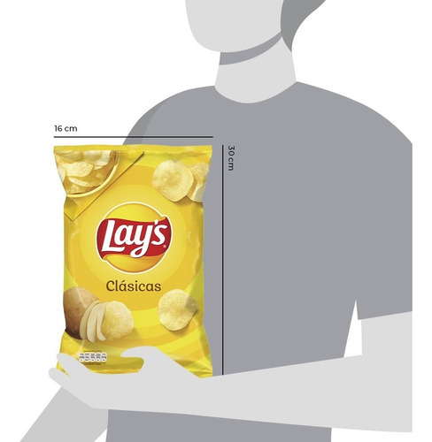 Papas Fritas Lay's Clásicas Paquete De 94 Gramos