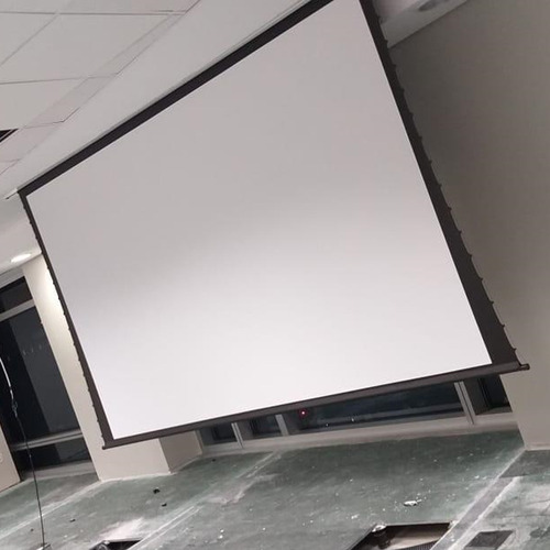Tela De Projeção Retratil P/ Projetor 119 Polegada Wide 16:9