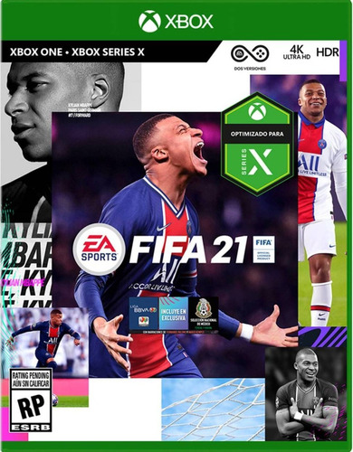Fifa 2021 Xbox One Envío Gratis Nuevo Sellado J. Físico