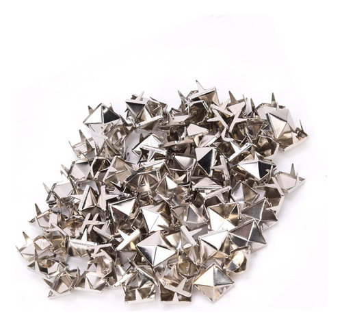 100 Pcs 9 Mm De Latón De Cobre Cuadrado Rechazas Accesorios