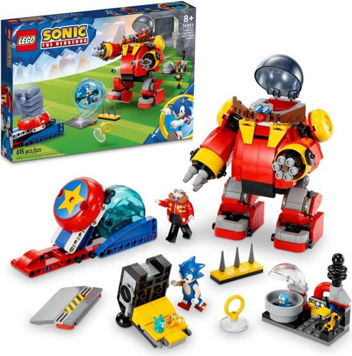 Lego Sonic The Hedgehog Sonic Vs. Dr. Eggmans Death Egg Rob