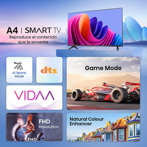 Televisor Smart Tv Hisense 32 Pulgadas Hd - 32a42k
