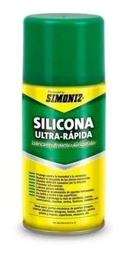 Silicona/lubricante Ultra Rapida Simoniz 300ml 