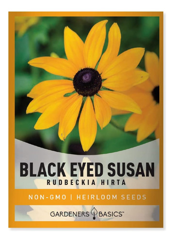 Black Eyed Susan Seeds Para Plantar, Semillas De Flores Rudb