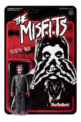 Misfits Fiend Static Age Super7 Reaction Figura Punk Rock