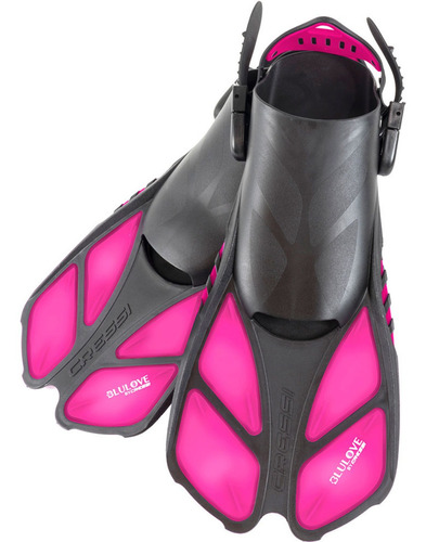 Kit Mergulho Máscara+snorkel+nadadeira Cressi Bonete