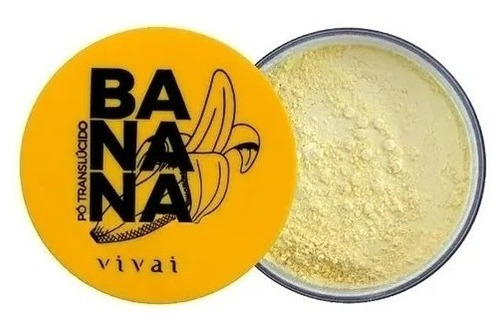 Base de maquiagem em pó Vivai Pó Solto banana  -  3mL 3g