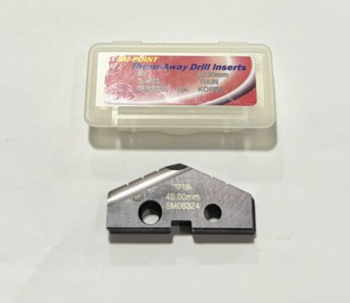 Yg 46mm Super Hss Throw-away Drill Insert Tialn T15 Grad Ssf