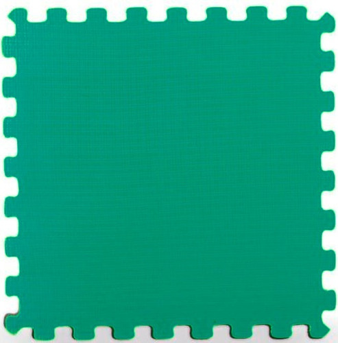 Imagen 1 de 3 de Piso Goma Eva Encastrable 1x1m 11,5 Mm Plaza Blanda Gimnasio