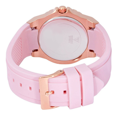 Relógio Guess Feminino Strass Silicone 92696lpgsru2 W1053l3