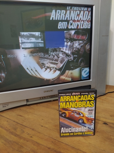 Dvd Carangos Arrancadas Manobras Gravado Curitiba E Goiânia (Usado)
