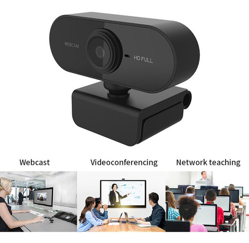 Camara Web 1080p Full Hd Con Microfono Usb Pc Webcam