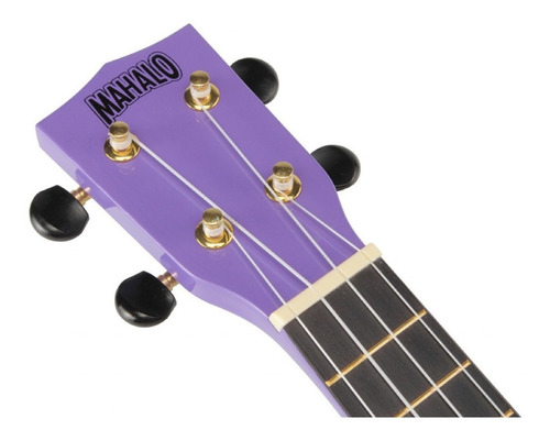 Imagen 9 de 10 de Ukelele Electroacustico Mahalo Rainbow Soprano Funda Aquila