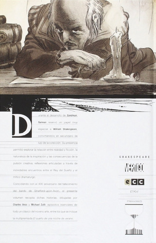 Sandman Shakespeare 400 Aniversario - Edición Vertigo