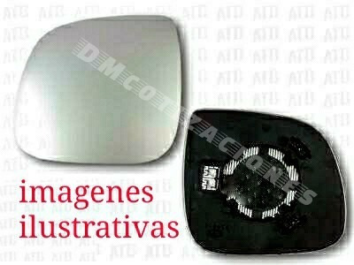 Placa Y Vidrio Original Vw Amarok Izquierdo Sin Desempañador
