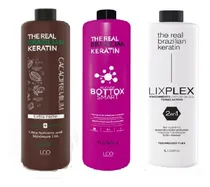 Comprar Combo 1 Alisado Fuerte + 1 Botox  + 1 Lixplex X2en1 X 1lt 