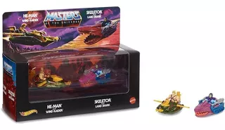 Hotwheels He-man Wind Raider Vs Skeletor Land Shark Masters