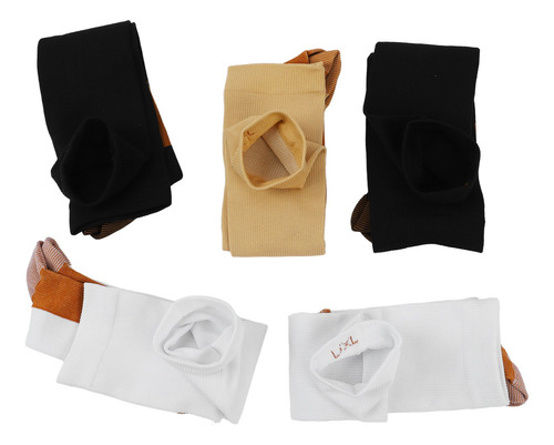 5 Pares De Calcetines De Tubo Por Encima De La Pantorrilla