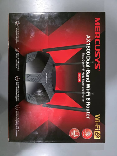 Router Mercusys Ax1800 Dual Band Wi-fi 6 (Usado)